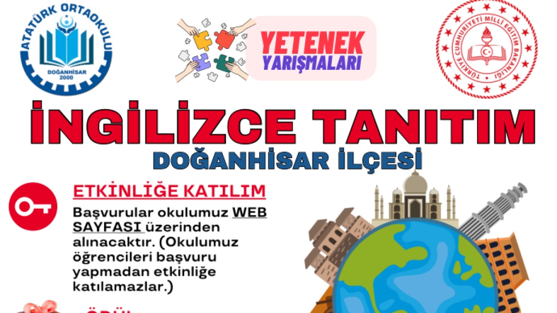 DOĞANHİSAR İLÇESİNİ İNGİLİZCE TANITIYORUZ
